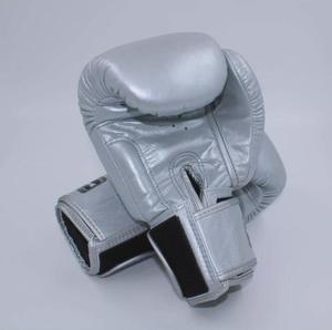 Nouveaux gants de boxe en argent Twins pour Muay Thai, entraînement, sparring, MMA, kickboxing - Product Image 3