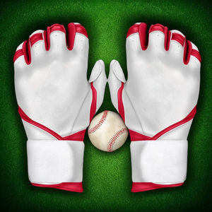 Guantes de Béisbol Profesionales de Cuero Premium, Anti-Sudor, Transpirables, de Secado Rápido, Ambidiestros, Ajuste Flexible, Palma Duradera - Product Image 3