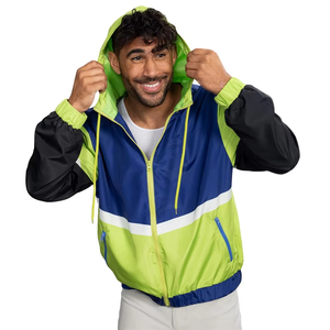 <b>Top</b> Trending Clothing Manufacturer Waterproof Wind Breaker Jacket Outwear <b>Coat</b> Windbreaker Spring Zipper Rain Jackets with Hood - Product Image 5