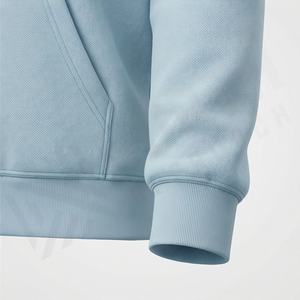 Sweat à capuche 100 % coton pour homme, léger, avec cordon de serrage, logo personnalisé, streetwear, séchage rapide, couleur personnalisée, doux, vente en gros - Product Image 6