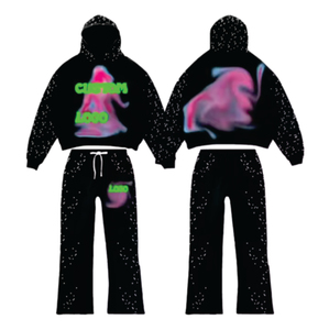 Sudadera con capucha unisex de algodón polar grueso con cremallera, bolsillos, transpirable, bordada, ecológica, cortavientos, personalizada, para invierno, corte regular - Product Image 2