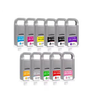 Cartouches D'Encre Compatibles Canon GP-2600s/4600s/6600s - PFI-3700+2700 7 Couleurs - Neuf