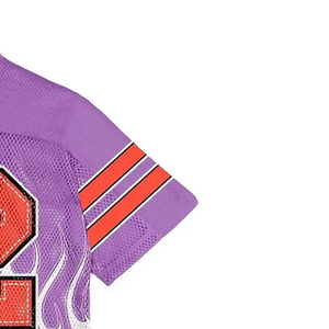Maillot de football américain pour femme, style unique, en tissu mesh, col en V, vêtements de sport. - Product Image 5