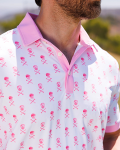 Camiseta de Golf Personalizada Estilo Punk, Secado Rápido, Anti-UV, Transpirable, Sublimada, para Hombre, Venta al Por Mayor - Product Image 6