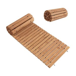 Rotolo di Legno Duro Resistente alle Intemperie da 8 Piedi per Allestimenti Esterni Stagionali, Patio e Vialetti - Product Image 4