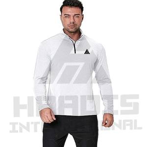 T-shirt à manches longues pour homme, qualité supérieure, coton 100%, couleur unie, style streetwear - Product Image 1
