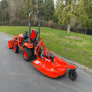 Tracteur compact Kubota BX2380, 23 CV, diesel, 4x4, conçu pour gérer les tâches agricoles, l'entretien des pelouses et le transport de matériaux facilement - Product Image 4