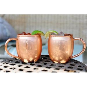 Hammered copper mug set premium handcrafted copper drink cups reusable cocktail beverage serving mug collection - Product Image 3