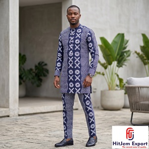 Custom African Wax Print Cotton Fabric Ankara Kitenge Textile OEM ODM Manufacturer for Garment Clothing Production Wholesale - Product Image 4