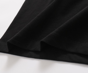 Camiseta de Diseño Personalizada para Hombre, Talla Grande, de Lujo, OEM 2026, Cuello Redondo, Bordado e Impresión, Algodón de Alta Calidad - Product Image 3