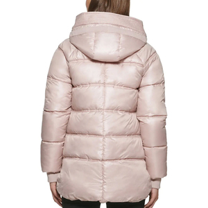 Chaqueta Acolchada para Mujer al por Mayor, de Alta Calidad, con Logotipo, Relleno de Algodón, Ecológica, de Invierno, Transpirable, de Nailon, de Secado Rápido - Product Image 2