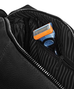 Fashion Zipper Closure Daily Use Customizable Leather Cosmetic Bags Good Quality Latest Design All Colors Leather Cosmetic Bags - Product Image 3