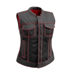 High Quality Custom Waistcoat For <b>Men</b> Leather <b>Vest</b> Winter Casual Outer Wear Wholesale Rate Slim Fit Utility Design Breathable - Product Image 4