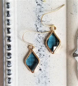 ต่างหูแบบห้อยทรงหยดน้ำประดับมุกทรงลูกแพร์สไตล์วินเทจ - Product Image 4