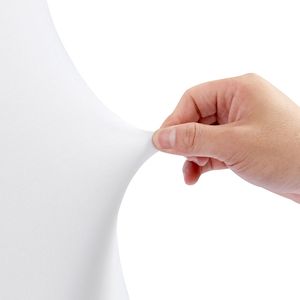 Coprisedie Universali in Spandex Elasticizzato Lavabili e Rimovibili con Fronte Arcuato per Feste e Matrimoni - Product Image 5