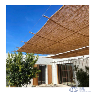 Voile d'ombrage en fibre de coco robuste, la plus vendue, protection solaire en maille, coupe-vent, projection de 6 m, pour usage extérieur, de Blue Lotus - Product Image 1