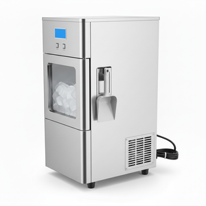 Máquina de Hielo Comercial de Acero Inoxidable para Hoteles, Producción Rápida de Hielo, Resistente, para Suministros de Hotel y Accesorios de Salón - Product Image 4