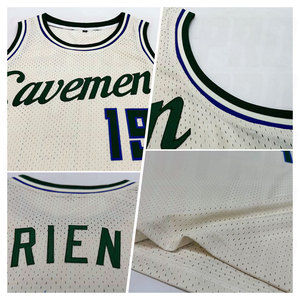 Camiseta de Baloncesto Retro Personalizada, Color Verde Cazador, Estilo Auténtico, Uniforme de Baloncesto Sublimado Premium - Product Image 4