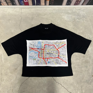 เสื้อยืดโอเวอร์ไซส์ลำลองทรงหลวมผ้าคอตตอนเนื้อหนาคุณภาพพรีเมียมระบายอากาศได้ดีสไตล์สตรีทแวร์สั่งทำพิเศษ - Product Image 1
