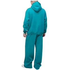 OEM Custom High Quality Adult Tracksuit Men Women Sweat Suit 2 Piece Set Sun Faded Screen Print Logo Streetwear OEM ODM - Product Image 4
