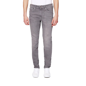 Jeans de Mezclilla Grises de Moda, Nueva Colección 2026, Súper Elásticos, Corte Ajustado, Estilo Boyfriend, Hip Hop, Lavado Vintage, Ligeros - Product Image 3