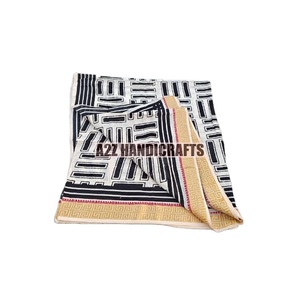 Handmade Block Printed Cotton Sarongs Customizable Plus Size Pareo Swimwear and Beach Cover up Scarf 1 Piece Stylish Bra Style - Product Image 3