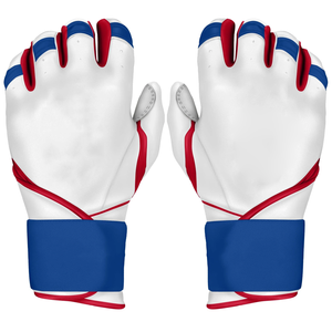 Gants de frappe de baseball et de softball en cuir de qualité supérieure, personnalisables pour hommes, femmes et adultes, ambidextres, respirants et légers - Product Image 6