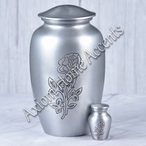 โกศเผาศพอลูมิเนียมทำมือมีลวดลายที่สวยงามด้วยสัจพจน์ตกแต่งบ้านด้วยสัจพจน์ - Product Image 3