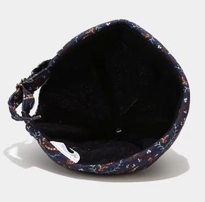 Bonnet unisexe en fil acrylique jacquard, style vintage, ajustable pour adultes, casquette d'hiver décontractée 56-58CM - Product Image 2