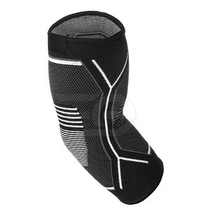 Elbow <b>Pads</b> Anti Slip Arm Support Compression Sleeve Protective Gear For Gym Fitness Cycling <b>Running</b> Training Durable Material - Product Image 5