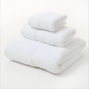 Ensemble de serviettes de bain 100% coton, douces, absorbantes, brodées, jetables, pour usage domestique, ensembles cadeaux compressés - Product Image 3