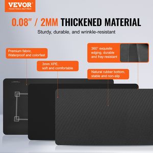 Tapete de Póker Plegable Impermeable de 70 x 35 Pulgadas con Bolsa de Transporte para 6-8 Jugadores - Product Image 2