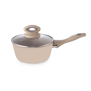 Deluxe Non Stick Cookware Set Featuring Marble Coated Pots And <b>Pans</b> Tempered Glass <b>Lids</b> Ergonomic Soft Grip Handles - Product Image 2