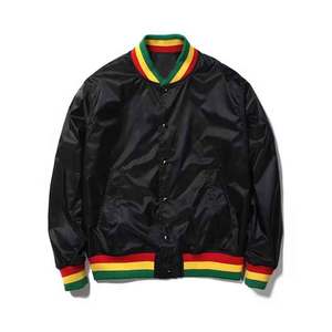 Veste d'hiver en soie respirante, légère et écologique, de qualité supérieure, avec col montant et logo frontal, coupe classique, vêtement d'extérieur décontracté - Product Image 1