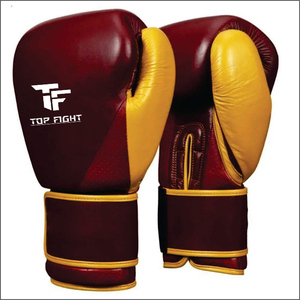 ถุงมือชกมวยหนังแท้ 100% ถุงมือคิกบ็อกซิ่งมืออาชีพ ถุงมือฝึกซ้อม Winning - Product Image 2