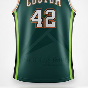 Maillot de basket-ball pour hommes et femmes, uniforme sportif personnalisé OEM, tissu en maille léger à séchage rapide, vêtements d'entraînement - Product Image 6