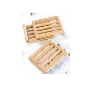 Support de Savon en Bois Naturel en Gros avec Logo Personnalisé, Écologique, Plateau de Drainage pour Savon de Douche et de Bain - Product Image 6