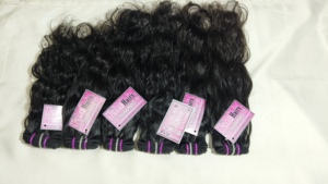 Cheveux Indiens Bouclés Naturels Bruts 100% Authentiques, Qualité Premium, Ondulés, Cheveux Humains Vierges Remy, Double Trame Faite à la Machine, Lots de Luxe 100g - Product Image 3