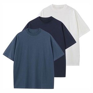 เสื้อยืดโอเวอร์ไซส์ผู้ชาย ไซส์พลัส ผ้าฝ้าย 100% กันยับ แขนยาว เสื้อยืดโอเวอร์ไซส์ผู้ชายแบบเรียบๆ สั่งทำได้ - Product Image 5
