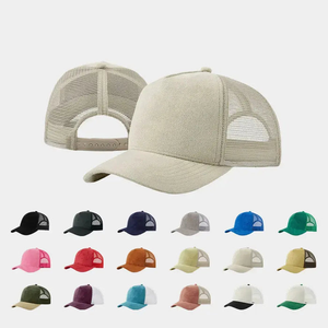 Gorra Trucker Unisex de 6 Paneles de Malla, Ajustable, Transpirable, Casual, para Primavera/Verano, Disponible en Varios Colores - Product Image 1