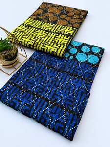 Impression de cire africaine de qualité supérieure en Afrique du Sud et tissu de coton Ankara Motifs exclusifs personnalisés pour des vêtements élégants et la mode - Product Image 6