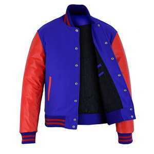 Chaqueta casual de invierno para hombre OEM con logotipo personalizado, chaqueta varsity de manga larga de alta calidad para jóvenes, a la venta en línea. - Product Image 6