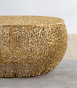 Vente en gros Irrégulier Métal Corail Fait à la main Coulé en aluminium La plupart des tables basses de créateur avec la plus grande qualité à bas prix - Product Image 6