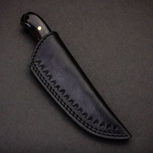 Cuchillo de acero de Damasco hecho a mano con mango de madera para uso en exteriores y camping, herramientas de supervivencia, cuchillos de caza. - Product Image 6