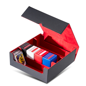 YY Card Deck Box Stockage Cartes à collectionner 1800 + PU Cuir <span class=keywords><strong>Commander</strong></span> Card Deck Case - Product Image 3