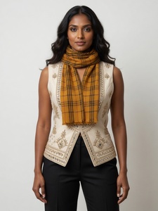 Collection Designer Ultra Luxe – Écharpe Longue Hiver Homme Femme, Douce et Élégante, Effet Cachemire, Motif Carreaux, Thermique - Product Image 1
