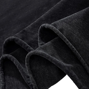 เสื้อยืดโออีเอ็มผ้าคอตตอนหนานุ่ม ซักย้อมสีแบบแอซิดวอช ทรงโอเวอร์ไซส์ ใส่ได้ทั้งชายและหญิง สกรีนโลโก้ได้ตามต้องการ น้ำหนัก 320 กรัม เสื้อยืดวินเทจพิมพ์ลาย เสื้อผู้หญิง สไตล์วิทยาลัย ซักแบบสโนว์วอช - Product Image 6