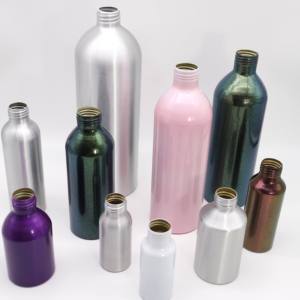 Tapas ROPP de 58-241 mm de Altura, Botellas de Metal de Aluminio Ecológicas para Cosméticos, Líquidos, Esencias y Champú, EMBALAJE ECOLÓGICO - Product Image 6