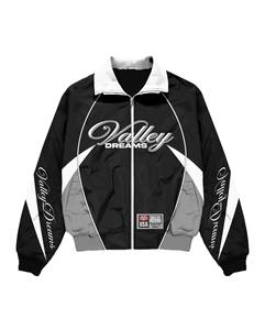 Multi Color Valley Dreams Windbreaker Jacket Shorts Set | Oversized <b>Zip</b> <b>Hooded</b> Jacket & Shorts | Streetwear Matching Set OEM - Product Image 4