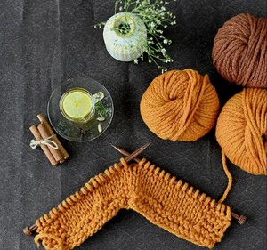 Aiguilles à tricoter en bois de qualité supérieure à pointe unique – Aiguilles à tricoter droites et lisses avec extrémités à bouton pour le tricot à la main et les travaux manuels - Product Image 5